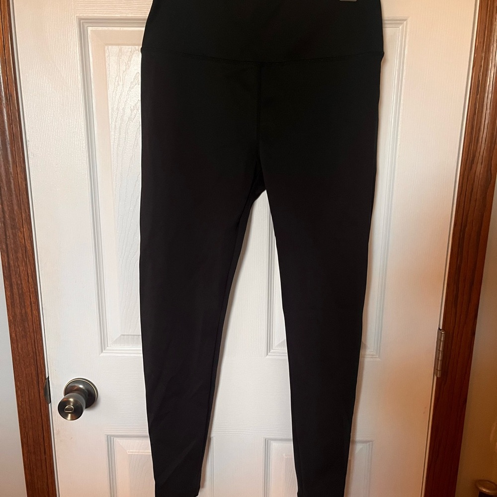 White Birch Black Leggings